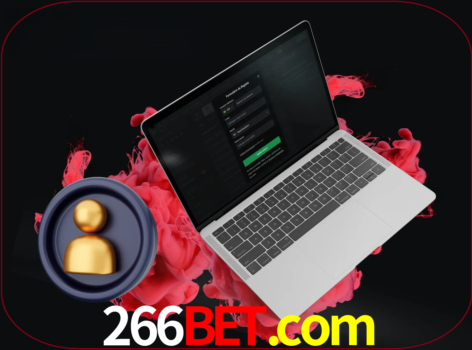No cabeçalho do site 266bet, clique no botão que o levará a um formulário especial onde terá de introduzir as suas informações actuais.