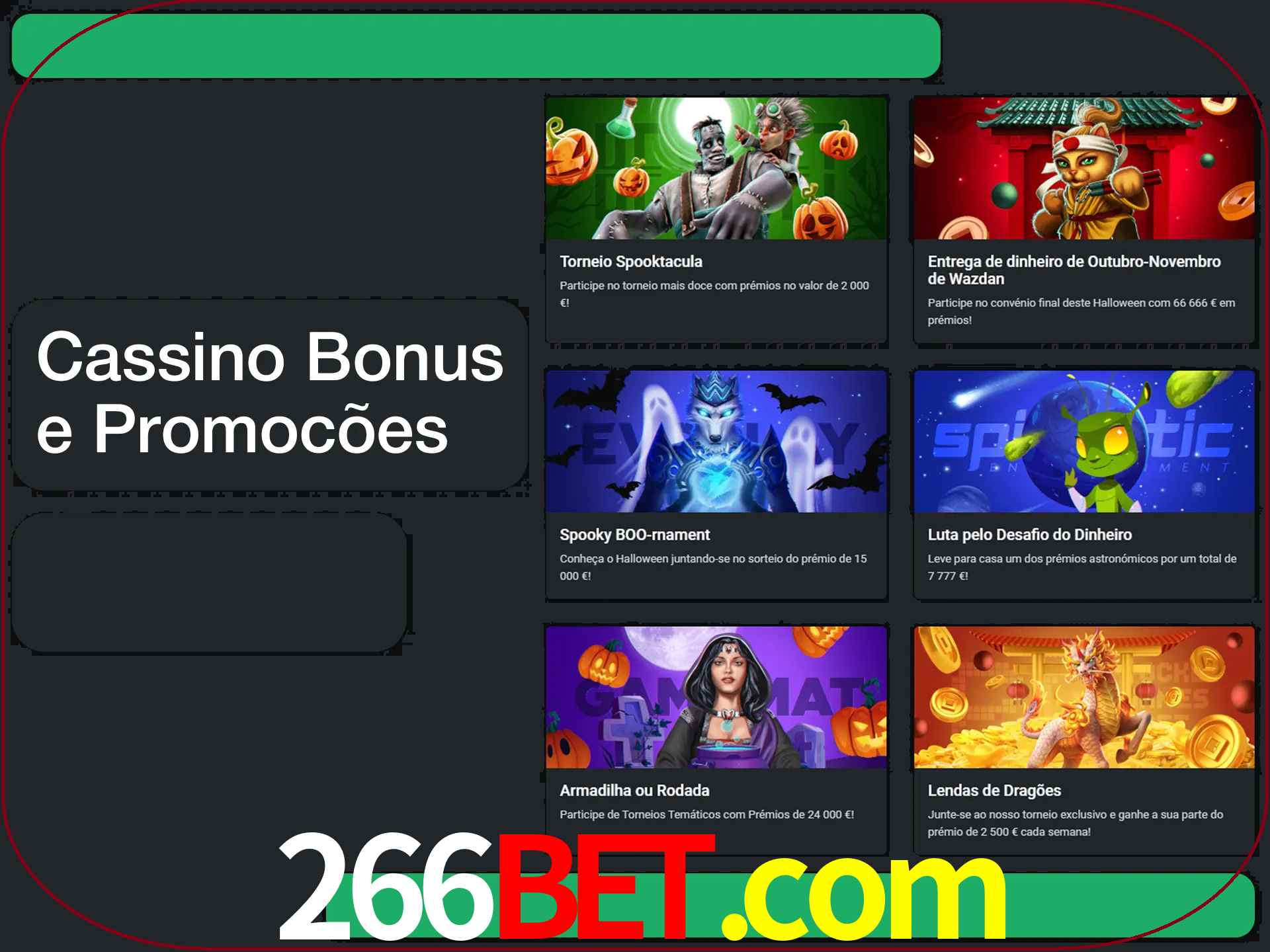Verifique se há novos bônus de cassino para reivindicar.